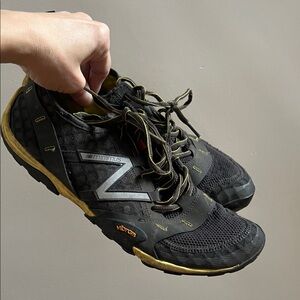 New Balance Black and Yellow Minimus Athletic Shoes